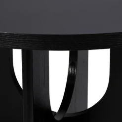 Eettafel Lio - zwart - Ø120 cm