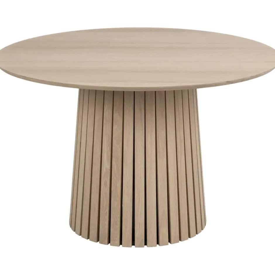 Eettafel Liva - licht eiken - Ø120 cm