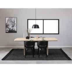 Eettafel Liva - licht eiken - 75x220x105 cm