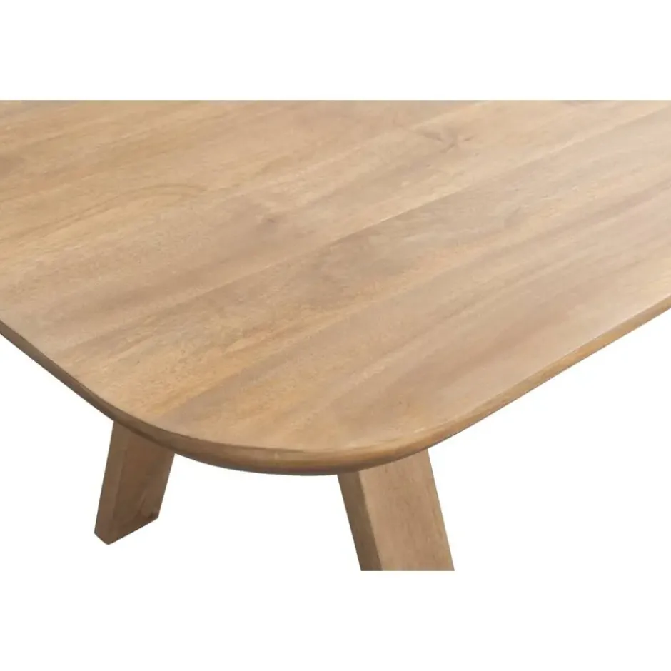 Eettafel Mandy - mangohout - 75x180x92cm