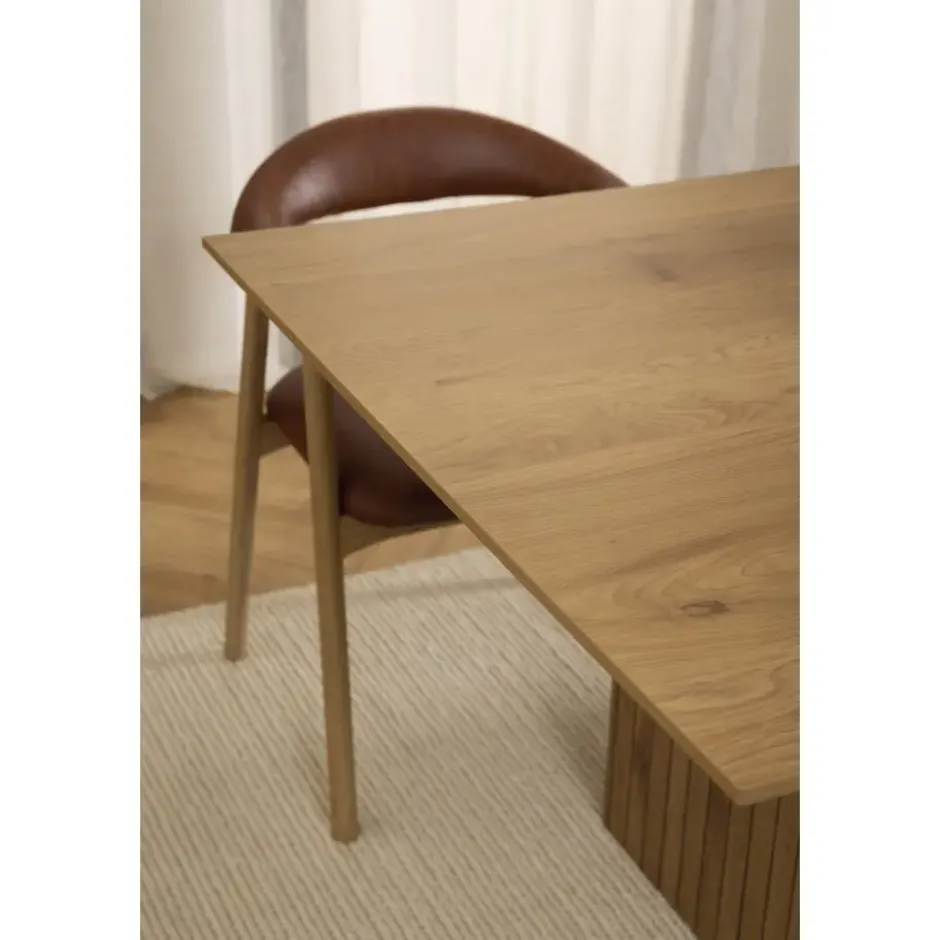 Eettafel Marit - eiken - 75x210x100 cm
