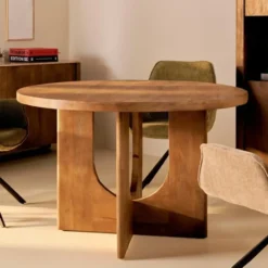 Eettafel Nova - Bruin Ø120cm