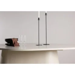Eettafel Ovaal Beige - 210x110x76cm - Diamond