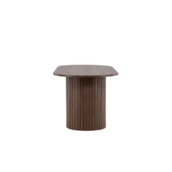 Eettafel Ovaal Bruin 200cm - Fineer - Scandinavisch - Tafel Härön
