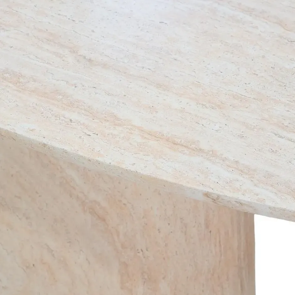 Eettafel Ovaal 200cm - Naturel Betonlook - Myrna