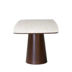 Eettafel Rechthoek - Walnoot/Keramiek - 200x90x76cm - Thomas