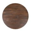 Eettafel Rond Bruin Hout - 130x130x76cm - Lima