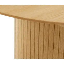 Eettafel Rond Naturel - Uitschuifbaar - Ø120-167cm - Nola
