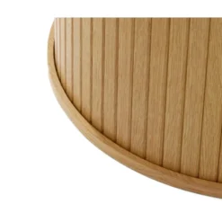 Eettafel Rond Naturel - Uitschuifbaar - Ø120-167cm - Nola