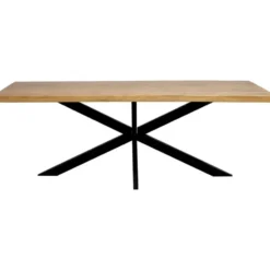 Eettafel Travis rechthoek - mangohout - 78x180x100 cm