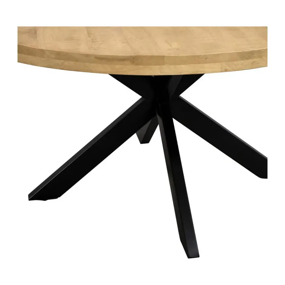 Eettafel Travis rond - mango - Ø150 cm