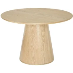 Eettafel voor 6 personen Rond Hout