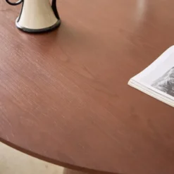 Eettafel voor 6 personen Rond Hout
