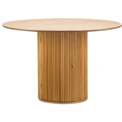 Eettafel voor 6 personen van massief grenen D120