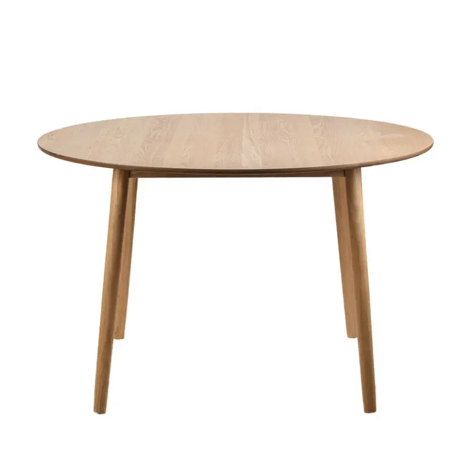Eettafel voor 6 personen van massief grenen D120