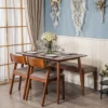 Eettafel voor 4 personen van massief grenenhout L120