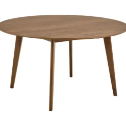 Eettafel Walnoot Rond - 140x140x76cm - Levi