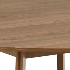 Eettafel Walnoot Rond - 140x140x76cm - Levi