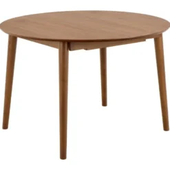 Eettafel Walnoot Uitschuifbaar - 154x115x75 cm - Gradje