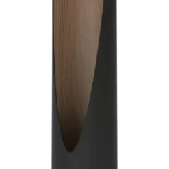 EGLO Barbotto Vloerlamp - GU10 - 136,5 cm - Zwart/Bruin - Staal