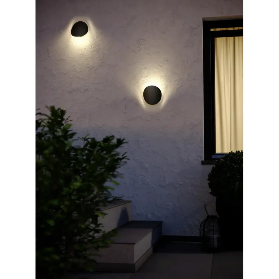 EGLO Briale Wandlamp buiten - LED - Zwart