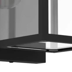 EGLOBudroneWandlampBuiten-E27-27cm-Zwart