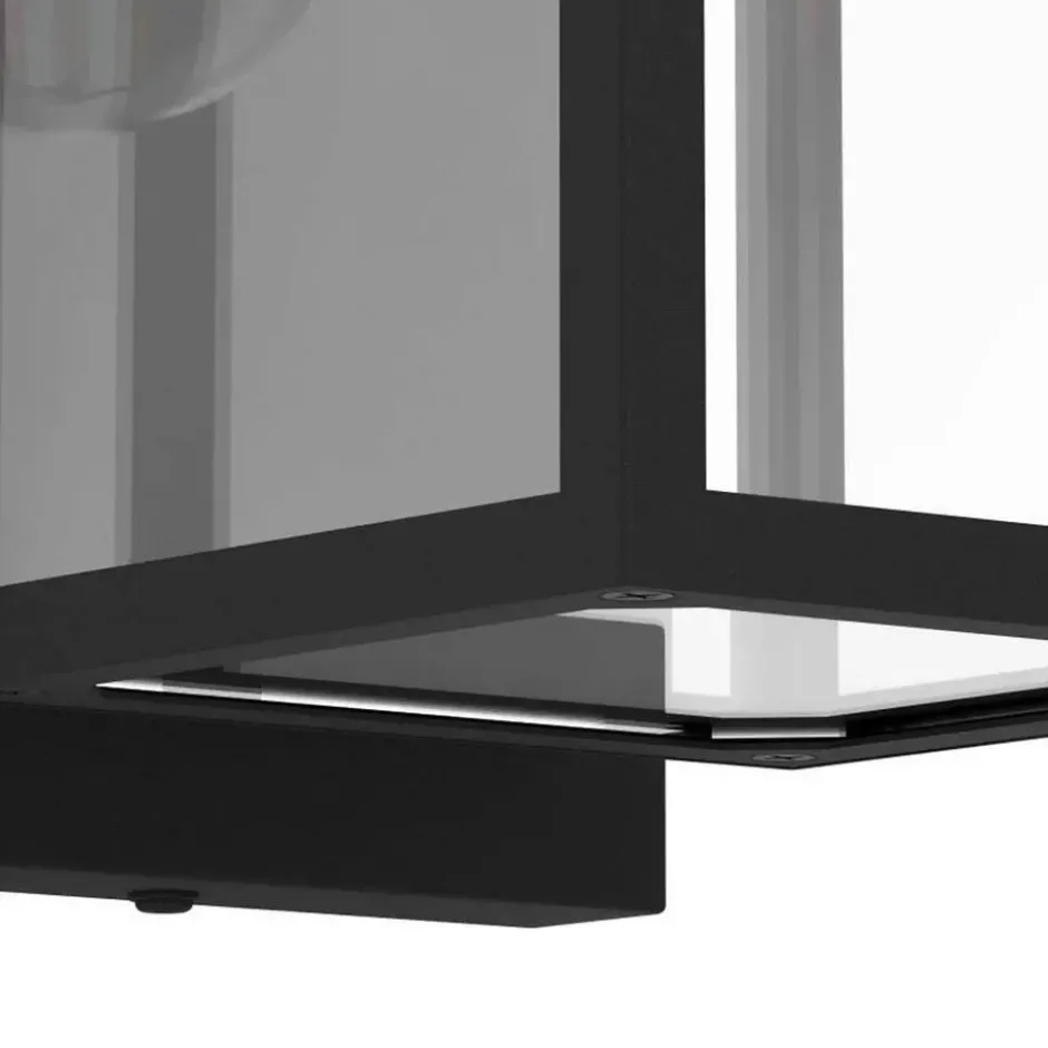 EGLOBudroneWandlampBuiten-E27-27cm-Zwart