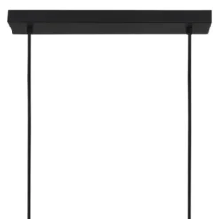 EGLO Cadley Hanglamp - E27 - 121 cm - Rookglas - Smoke - Zwart