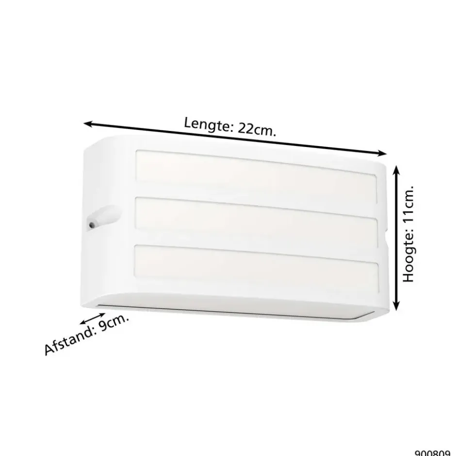 EGLO Camarda Wandlamp - E27 - 22 cm - Wit