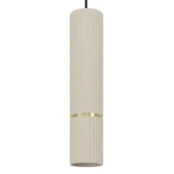 EGLO Caminia Hanglamp - GU10 - Ø 6 cm - Zandkleur/Beige/Goud