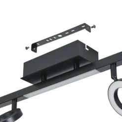 EGLO Cardillio 1 Opbouwspot - LED - 158 cm - Zwart