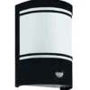EGLO Cerno 2 Wandlamp - E27 - RVS/Glas - Zwart/Wit