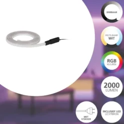 EGLO connect.z Flatneon Z LED Strip - 300 cm - Wit