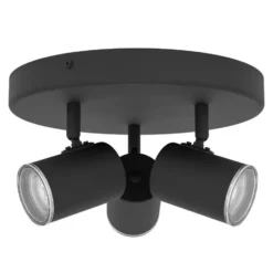 EGLO Consuma 1 Spot - GU10 - Ø 25 cm - Zwart