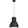 EGLOEburyHanglamp-E27-Ø38cm-Zwart/Wit