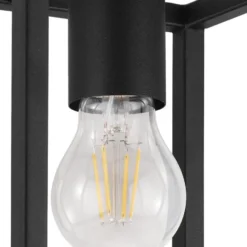 EGLO Eldrick Plafondlamp - E27 - 20 cm - Zwart