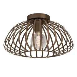 EGLO Espinal Plafondlamp - E27 - Ø 38.5 cm - Brons - Staal