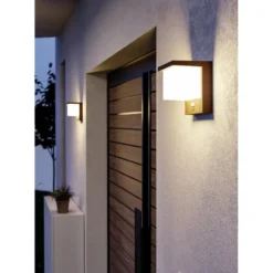 EGLO Frigento Wandlamp buiten - LED - Roestbruin
