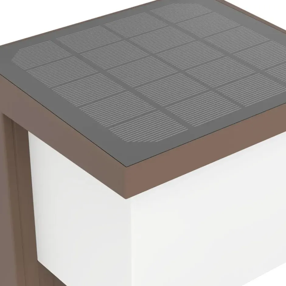 EGLO Frigento Wandlamp buiten - LED - Roestbruin