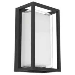 EGLO Genovese Wandlamp buiten - LED - Zwart