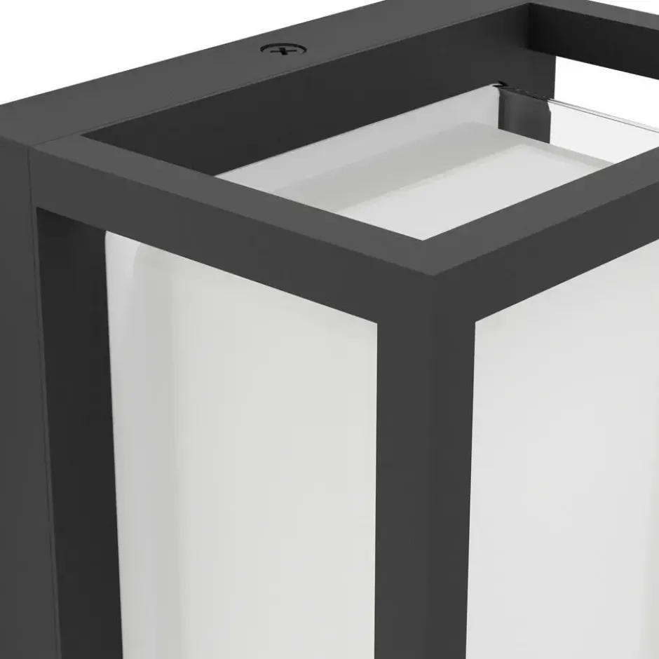EGLO Genovese Wandlamp buiten - LED - Zwart