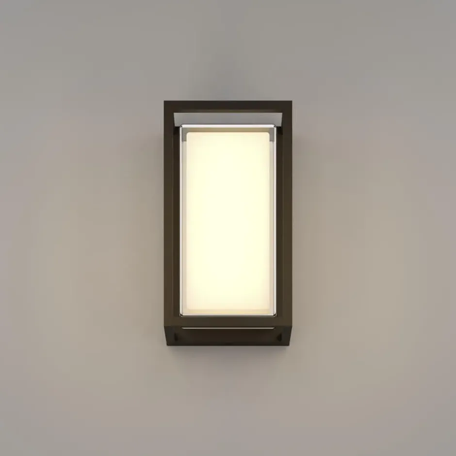 EGLO Genovese Wandlamp buiten - LED - Zwart