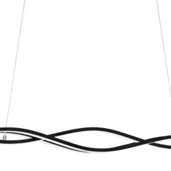 EGLO Lasana 3 Hanglamp - LED - 98,5 cm - Zwart/Wit