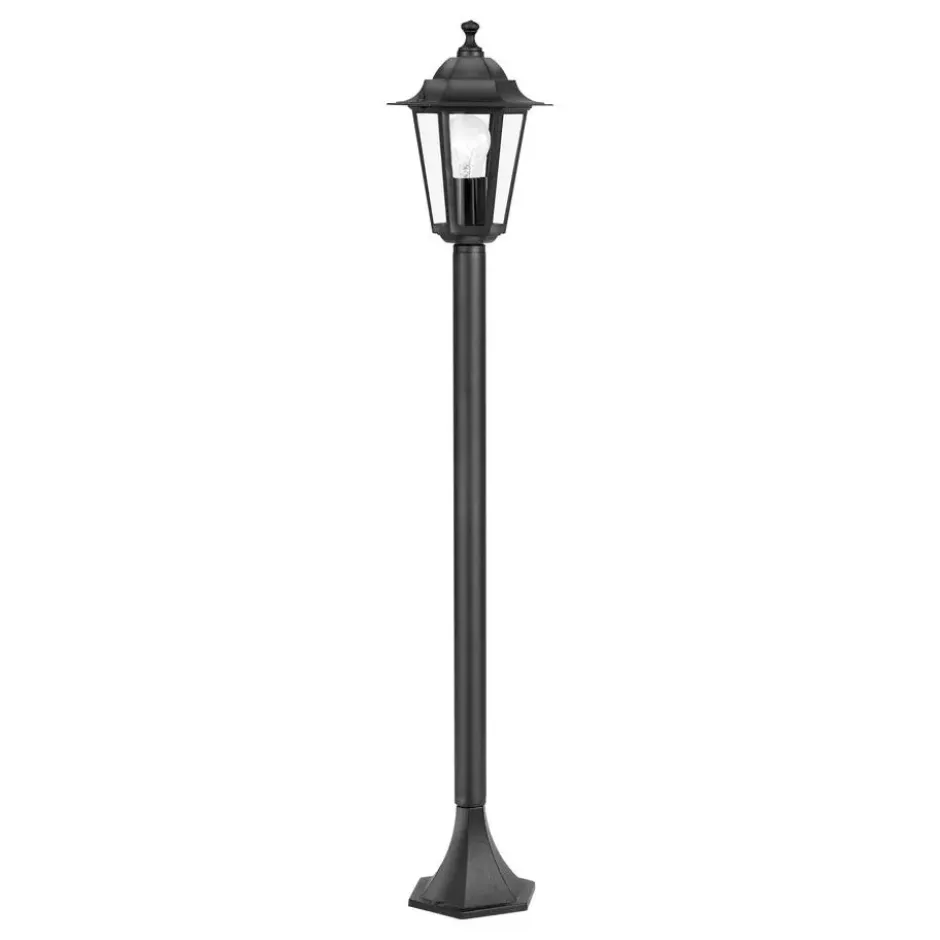 EGLO Laterna 4 Sokkellamp - Staande lamp - - E27 - 20.5 cm - Zwart
