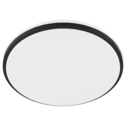 EGLO Margidore Plafonnière - LED - Kunststof - Zwart/Wit