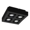 EGLOMendozaOpbouwlamp-GU10-25cm-Zwart