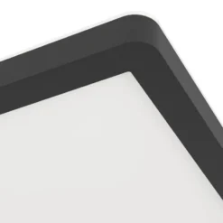 EGLO Minerario Plafonnière - LED - Kunststof - Zwart/Wit