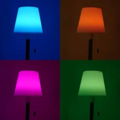 EGLO Montapalma Tafellamp buiten - LED - Zwart, Wit