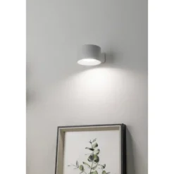 EGLO Muraglie Wandlamp - Oplaadbaar - LED - Ø 7.5 cm - Wit