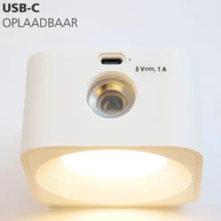 EGLO Muraglie Wandlamp - Oplaadbaar - LED - 7.5 cm - Wit